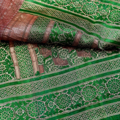 Indian Vintage Heavy Wedding Maroon Dupatta Pure Organza Silk Stole Hand woven Banarasi Scarves Zari Bridal Veil Wrap Hijab