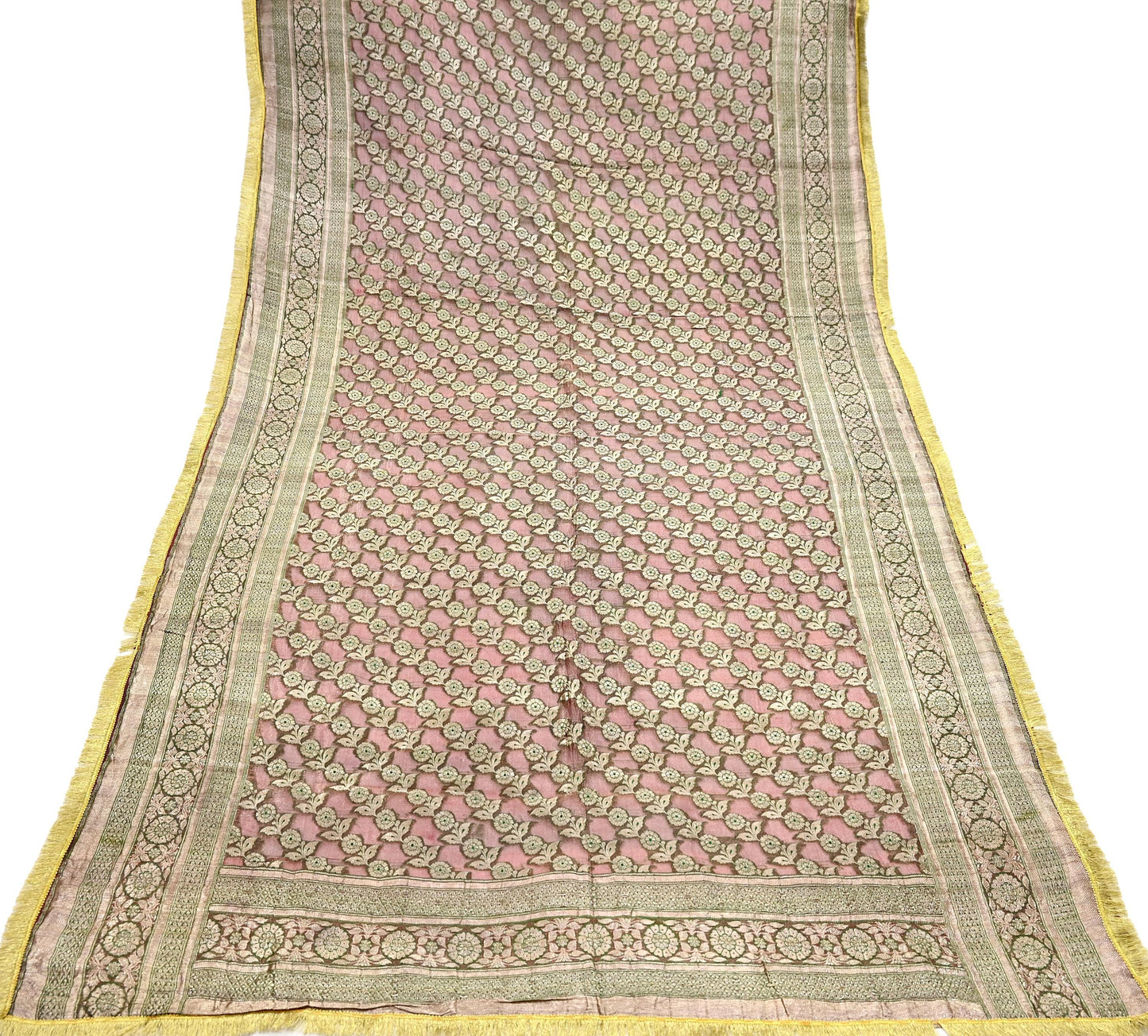 Indian Vintage Heavy Wedding Maroon Dupatta Pure Organza Silk Stole Hand woven Banarasi Scarves Zari Bridal Veil Wrap Hijab