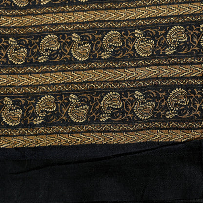 Vintage Long Stole Pure Woolen Scarf Printed Dupatta Infinity Scarves Sarong Wrap Veil Woman Hijab Shawl Craft Fabric