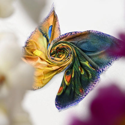 Vintage Long Stole Woolen Scarf Printed Dupatta Infinity Scarves Sarong Wrap Veil Woman Hijab Shawl Craft Fabric