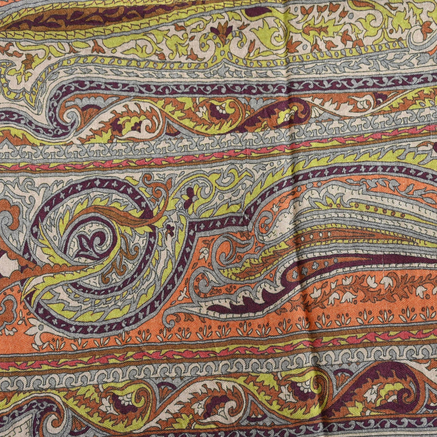 Vintage Multi Long Stole Pure Woolen Scarf Tie-Dye Printed Dupatta Infinity Scarves Sarong Wrap Veil Woman Hijab Shawl Craft