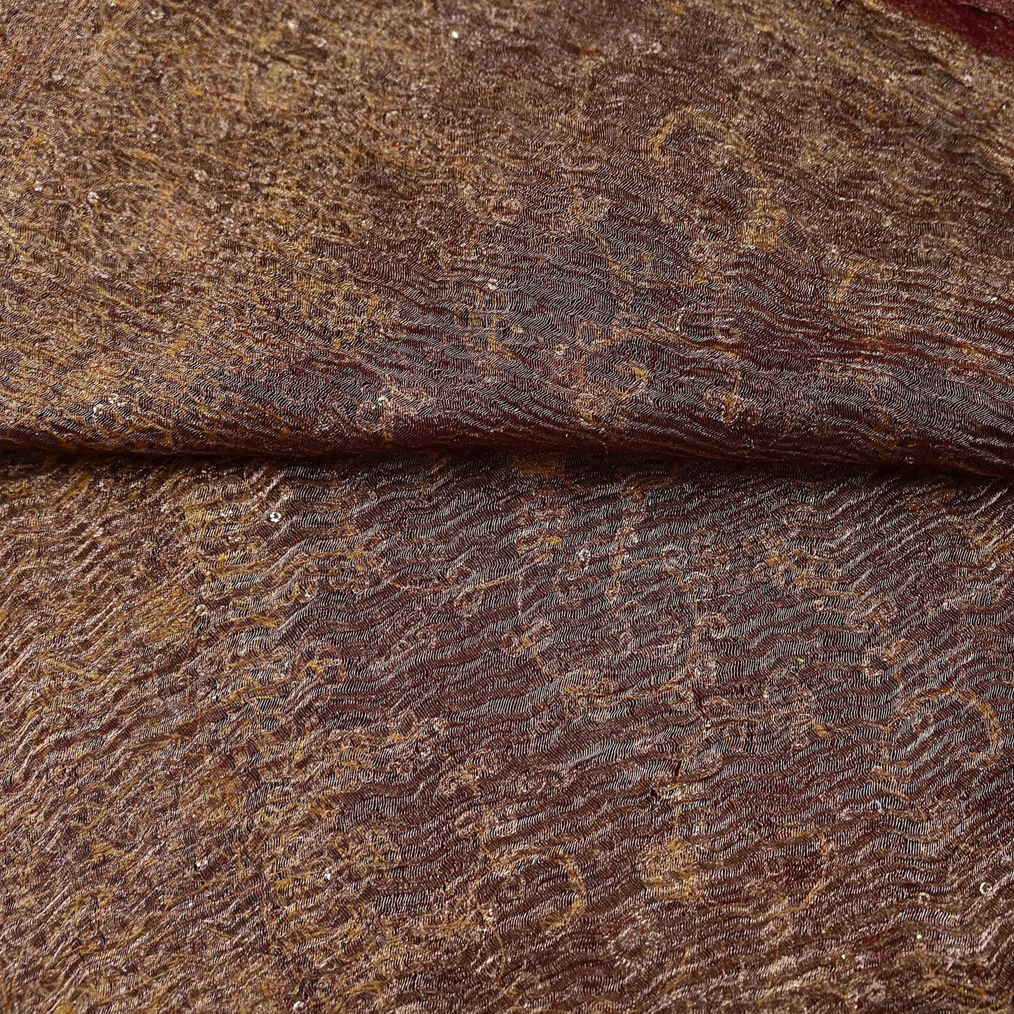 Indian Vintage Heavy Wedding Maroon Dupatta Net Mesh Long Stole Hand Embroidered Scarves Golden Zardozi Zari Sequins Dridal Veil Hijab