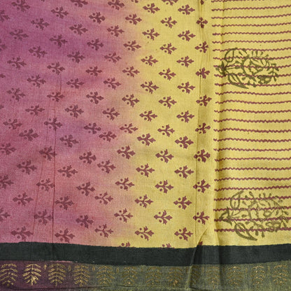 Vintage Indian Maroon & yellow Long Stole Woolen Scarf Dupatta Infinity Scarves Painted Sarong Wrap Craft Fabric Veil Woman Hijab Shawl