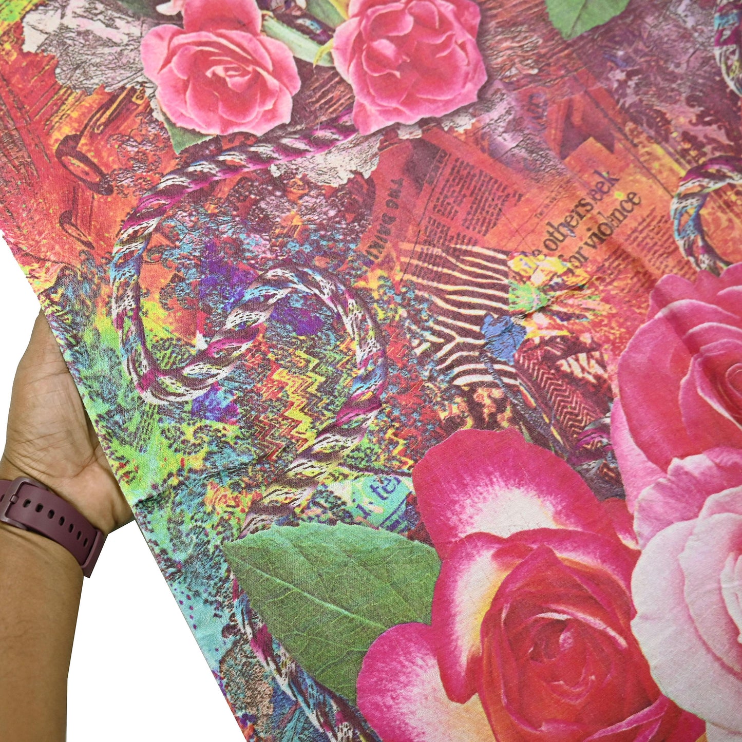 Vintage Long Stole Woolen Scarf Printed Dupatta Infinity Scarves Sarong Wrap Veil Woman Hijab Shawl Craft Fabric