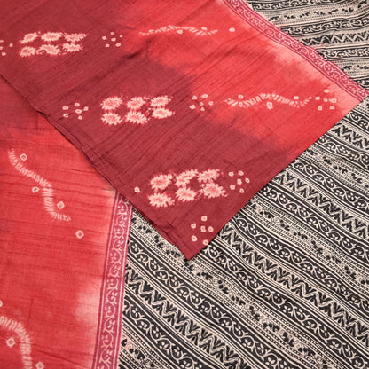 Indian Vintage Multi Saree Pure Khadi Silk Handloom Printed Sari Fabric 5yd Ethnic Wear Sari Floral Designs Dress making Crafting