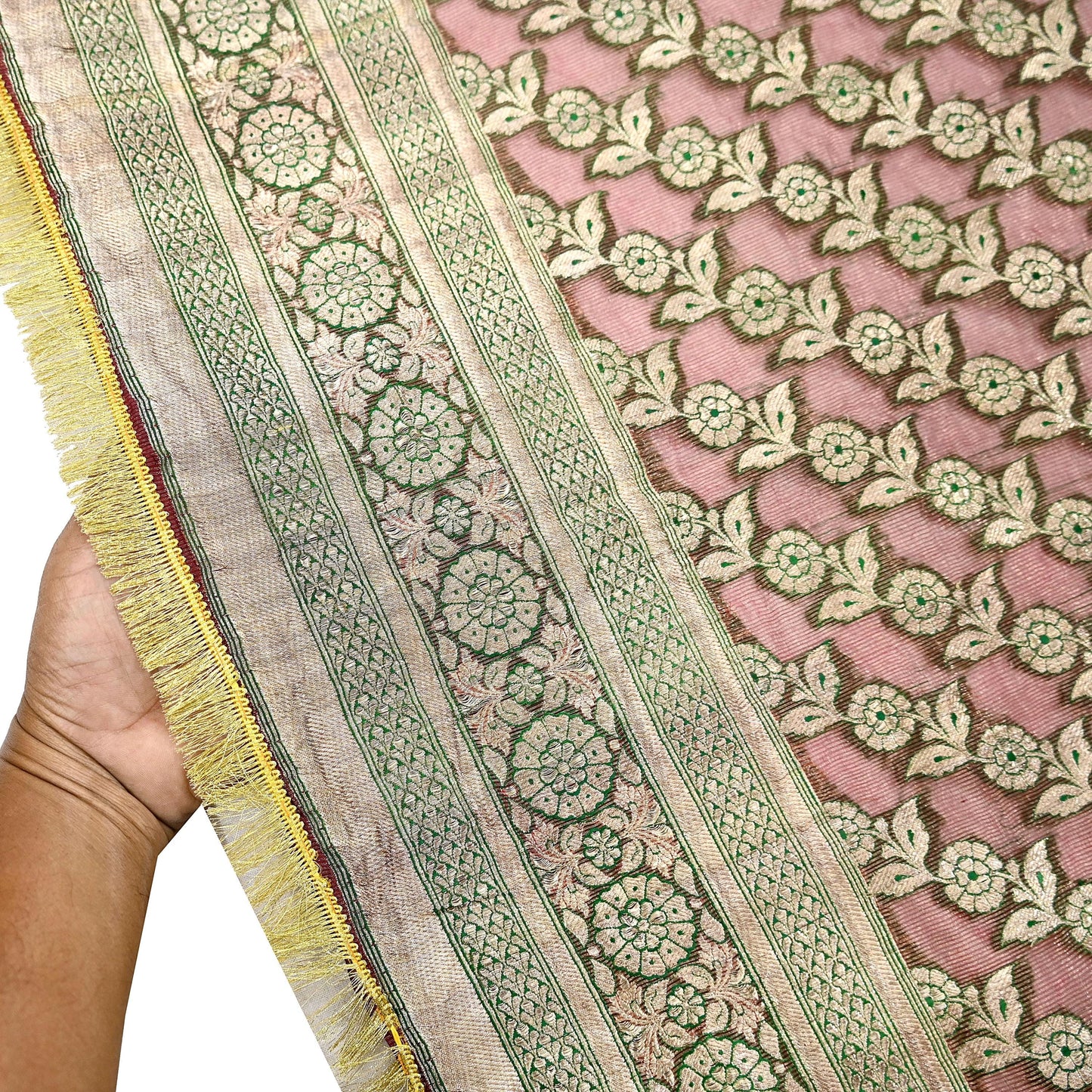 Indian Vintage Heavy Wedding Maroon Dupatta Pure Organza Silk Stole Hand woven Banarasi Scarves Zari Bridal Veil Wrap Hijab