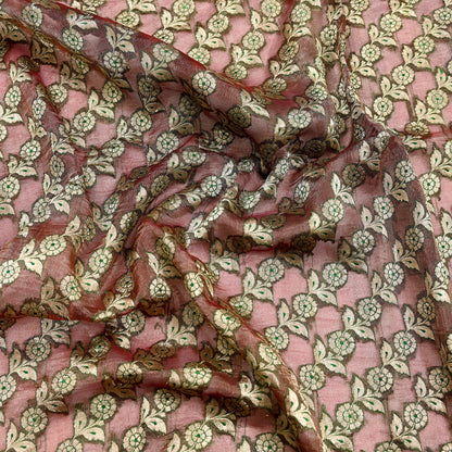 Indian Vintage Heavy Wedding Maroon Dupatta Pure Organza Silk Stole Hand woven Banarasi Scarves Zari Bridal Veil Wrap Hijab