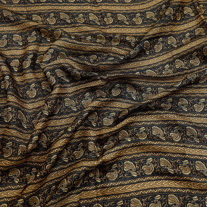 Vintage Long Stole Pure Woolen Scarf Printed Dupatta Infinity Scarves Sarong Wrap Veil Woman Hijab Shawl Craft Fabric