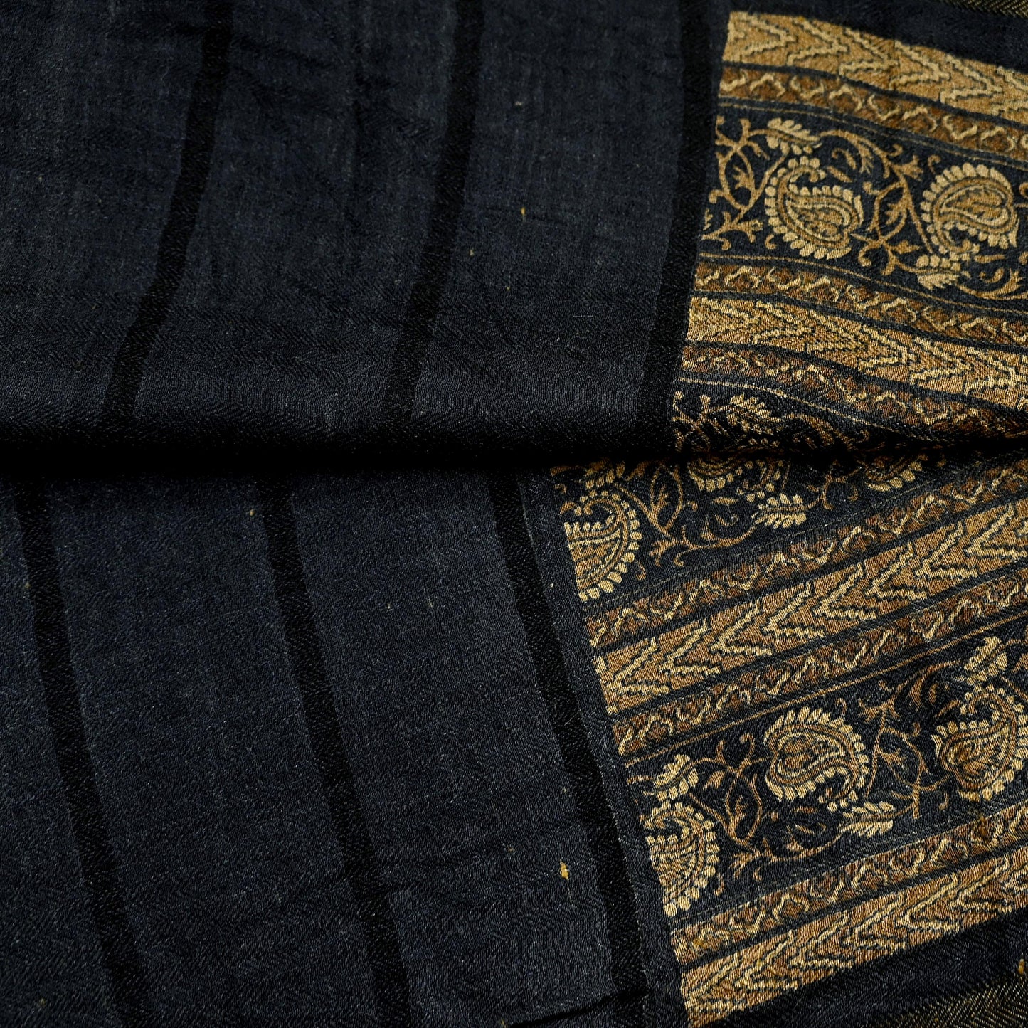 Vintage Long Stole Pure Woolen Scarf Printed Dupatta Infinity Scarves Sarong Wrap Veil Woman Hijab Shawl Craft Fabric