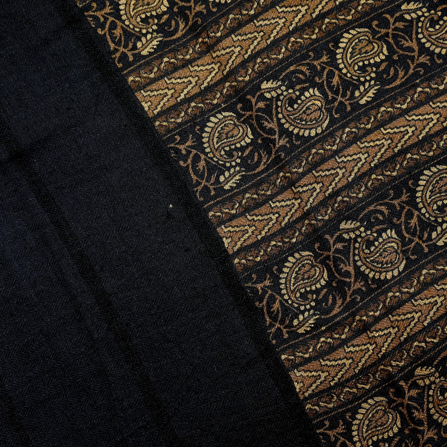 Vintage Long Stole Pure Woolen Scarf Printed Dupatta Infinity Scarves Sarong Wrap Veil Woman Hijab Shawl Craft Fabric