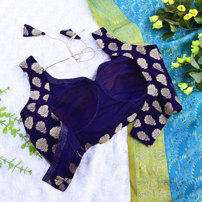 Indian New White Pure Georgette Silk Hand Woven Sleeveless Padded Blouse/Top/Crop Party wear Bollywood One Of a Kind Blouse