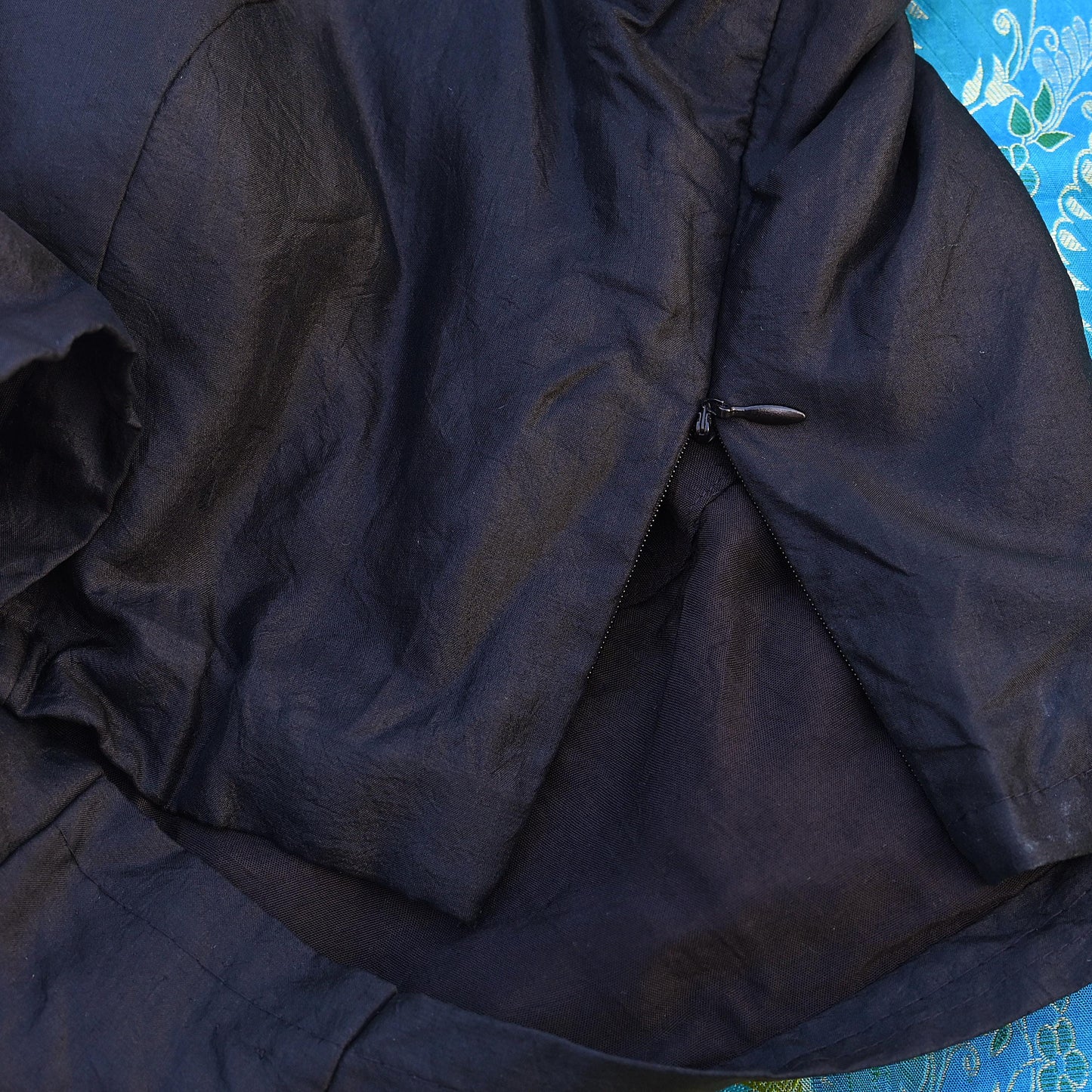 Indian New Black Pure Silk Hand Woven Padded Blouse/Top/Crop Party wear Bollywood One Of a Kind Blouse