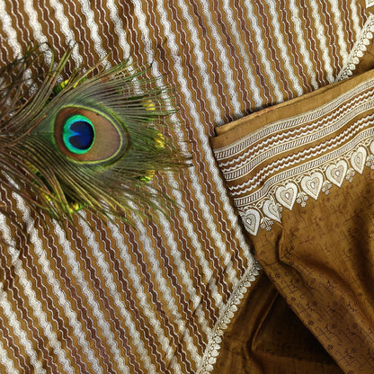 Indian Vintage Sari Green Heavy Pure Satin Silk Woven Banarasi Tanchoi Saree 5Yd Ethnic Craft Fabric Upcycle Bridal Heavy Sarees