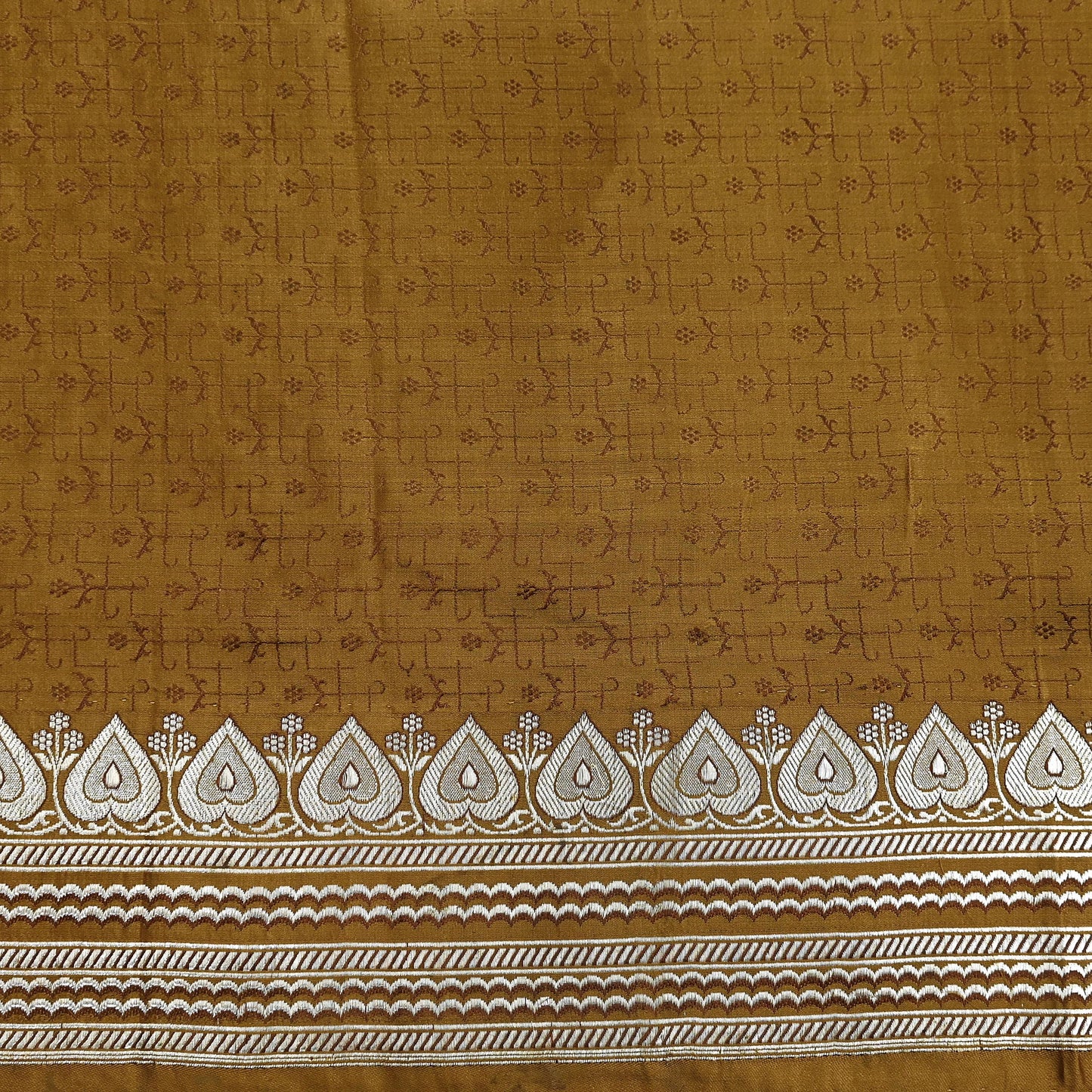 Indian Vintage Sari Green Heavy Pure Satin Silk Woven Banarasi Tanchoi Saree 5Yd Ethnic Craft Fabric Upcycle Bridal Heavy Sarees