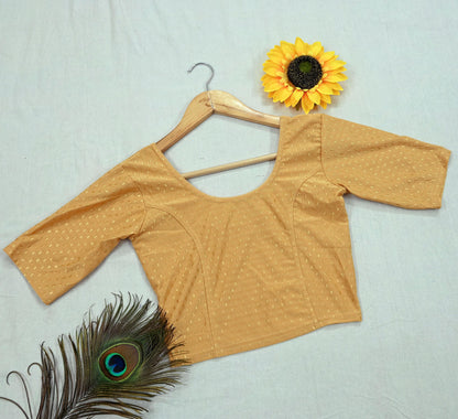 Indian New Rayon Woven Stretchable Blouse / Crop Top / Party Wear Bollywood Blouse