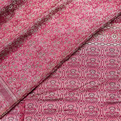 Indian Vintage Sari Wine Heavy Wedding Pure Satin Silk Woven Banarasi Tanchoi Saree 5Yd Ethnic Craft Fabric Upcycle Bridal Heavy Sarees