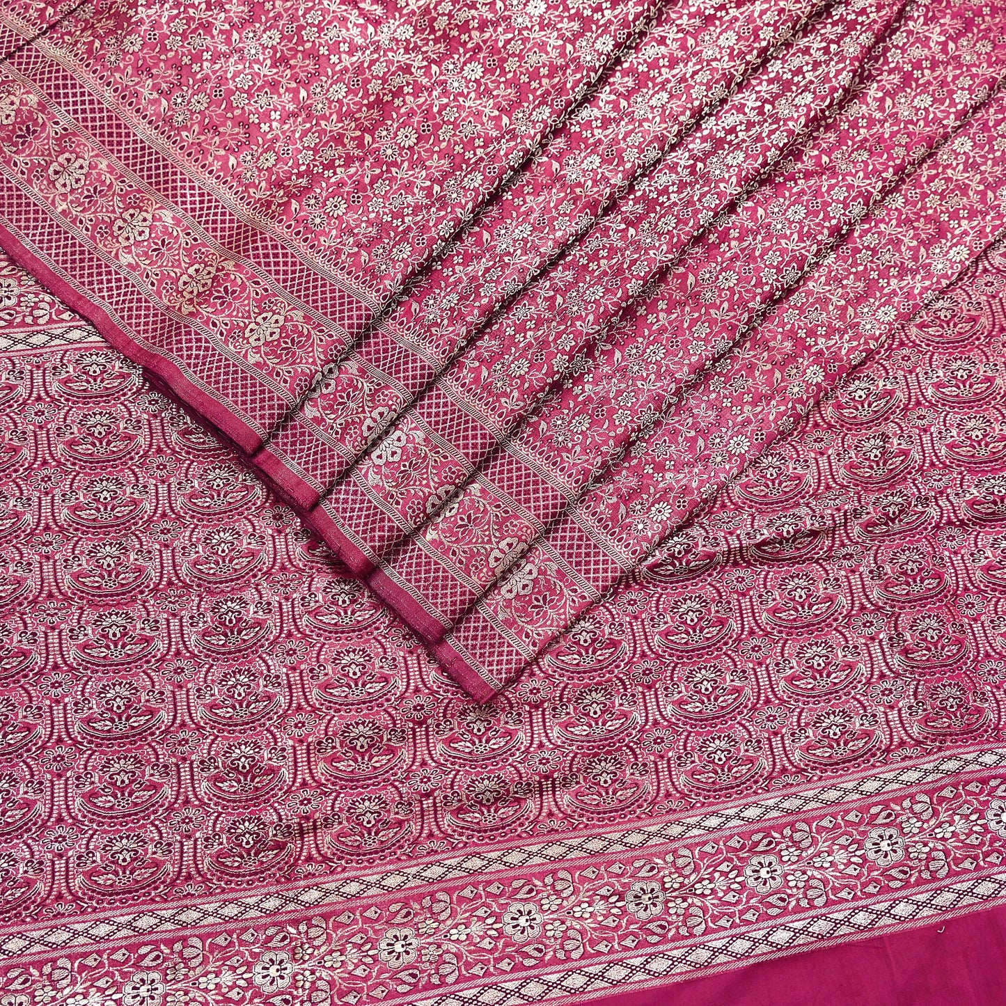 Indian Vintage Sari Wine Heavy Wedding Pure Satin Silk Woven Banarasi Tanchoi Saree 5Yd Ethnic Craft Fabric Upcycle Bridal Heavy Sarees