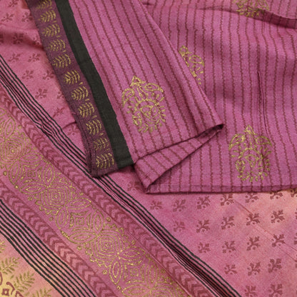 Vintage Indian Maroon & yellow Long Stole Woolen Scarf Dupatta Infinity Scarves Painted Sarong Wrap Craft Fabric Veil Woman Hijab Shawl