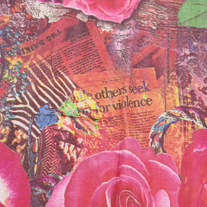 Vintage Long Stole Woolen Scarf Printed Dupatta Infinity Scarves Sarong Wrap Veil Woman Hijab Shawl Craft Fabric