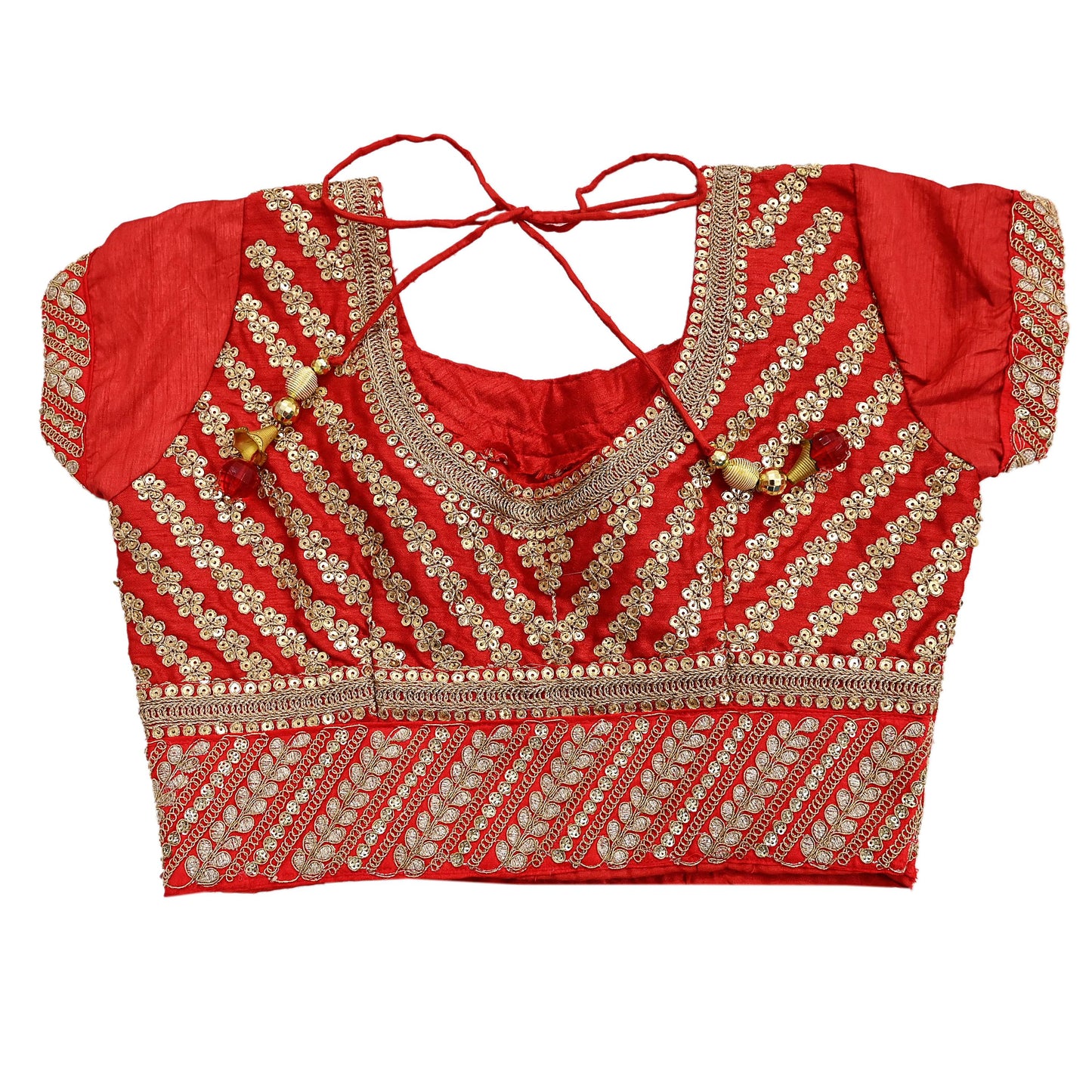 Indian Vintage Red & Peach Net/Mesh Silk Hand Embroidered Lehenga 3pcs Set Bridal Party Wear With Blouse/Dupatta Bollywood Lehenga Zardozi