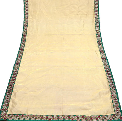 Indian Sabyasachi Bridal Lehenga Set Golden Multi Hand Embroidered Peacock Design Zardozi Dupatta Preowned Wedding Outfit