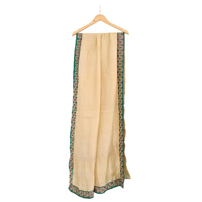 Indian Vintage Heavy Golden Dupatta Tissue Silk Long Stole Hand Embroidered Designer By Sabyasachi Veil Scarves Wedding/Bridal Wear