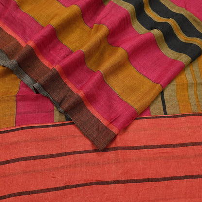 Indian Vintage Multi Long Stole Pure Woolen Scarf Printed Dupatta Infinity Scarves Sarong Wrap Veil Woman Hijab Shawl Craft Fabric Fringes