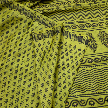 Indian Vintage Green Sari Pure Silk Hand Embroidered Sarees 5Yd Craft Fabric Sewing soft Quilting Crafting Upcycle Ethnic Bollywood sarees