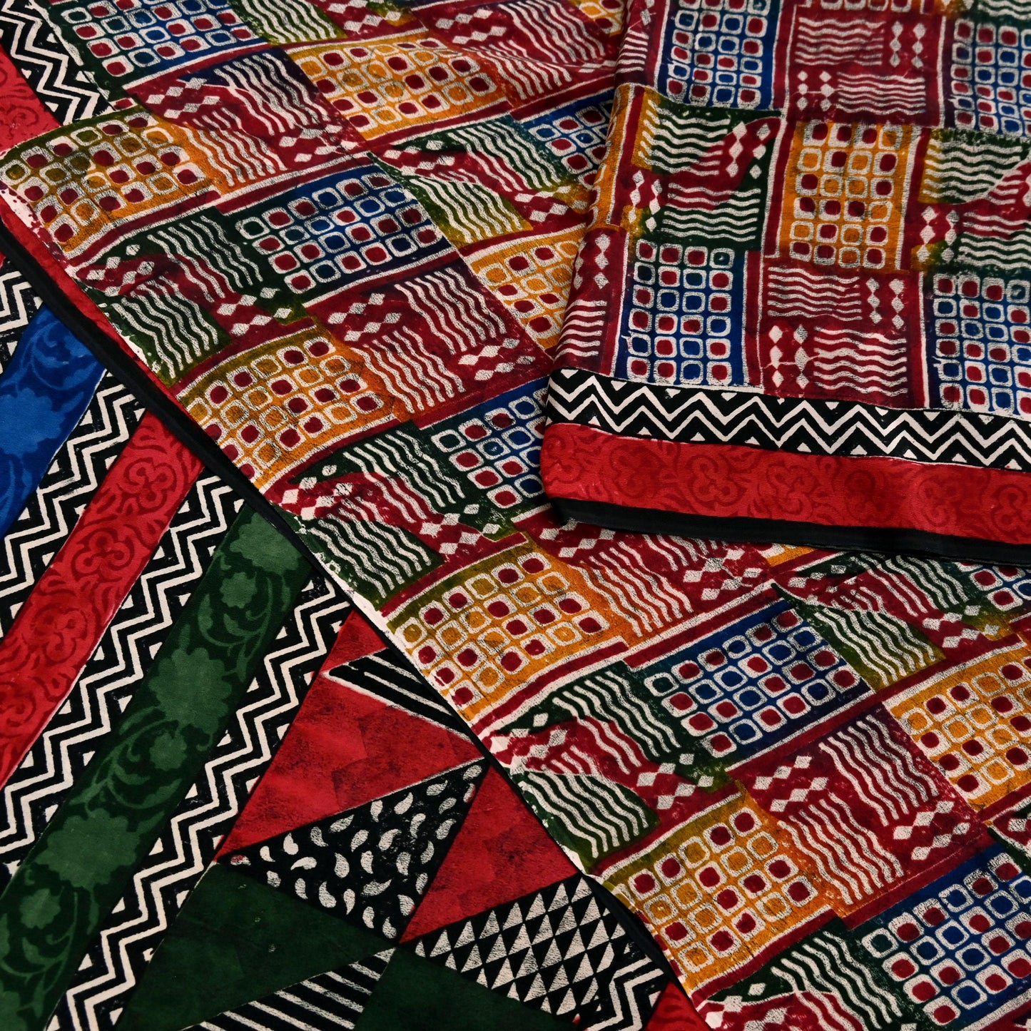 Indian Vintage Sari Multi Pure Crepe Silk Printed Saree 5yard Sewing Ethnic Wrap Craft Fabric Dressmaking Crafting Upcycle Quilting