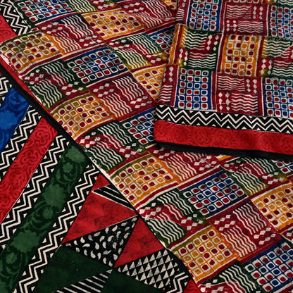 Indian Vintage Sari Multi Pure Crepe Silk Printed Saree 5yard Sewing Ethnic Wrap Craft Fabric Dressmaking Crafting Upcycle Quilting