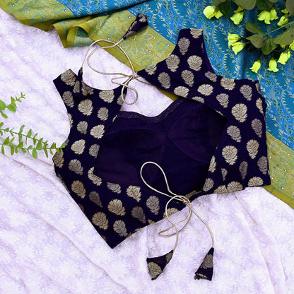 Indian New White Pure Georgette Silk Hand Woven Padded Blouse/Top/Crop Party wear Bollywood One Of a Kind Blouse