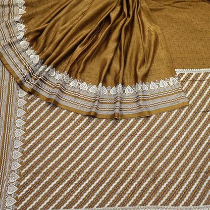 Indian Vintage Sari Green Heavy Pure Satin Silk Woven Banarasi Tanchoi Saree 5Yd Ethnic Craft Fabric Upcycle Bridal Heavy Sarees