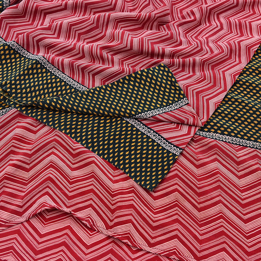 Indian Vintage Sari Maroon Pure Crepe Silk Block Printed Saree 5yard Sewing Quilting Floral Soft Craft Fabric Wrap