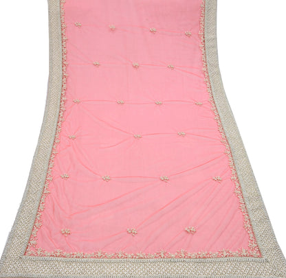 Pre-Owned Designer Abu Jani Hand Embroidered Heavy Lehenga, Blouse & Dupatta (3pcs Set)