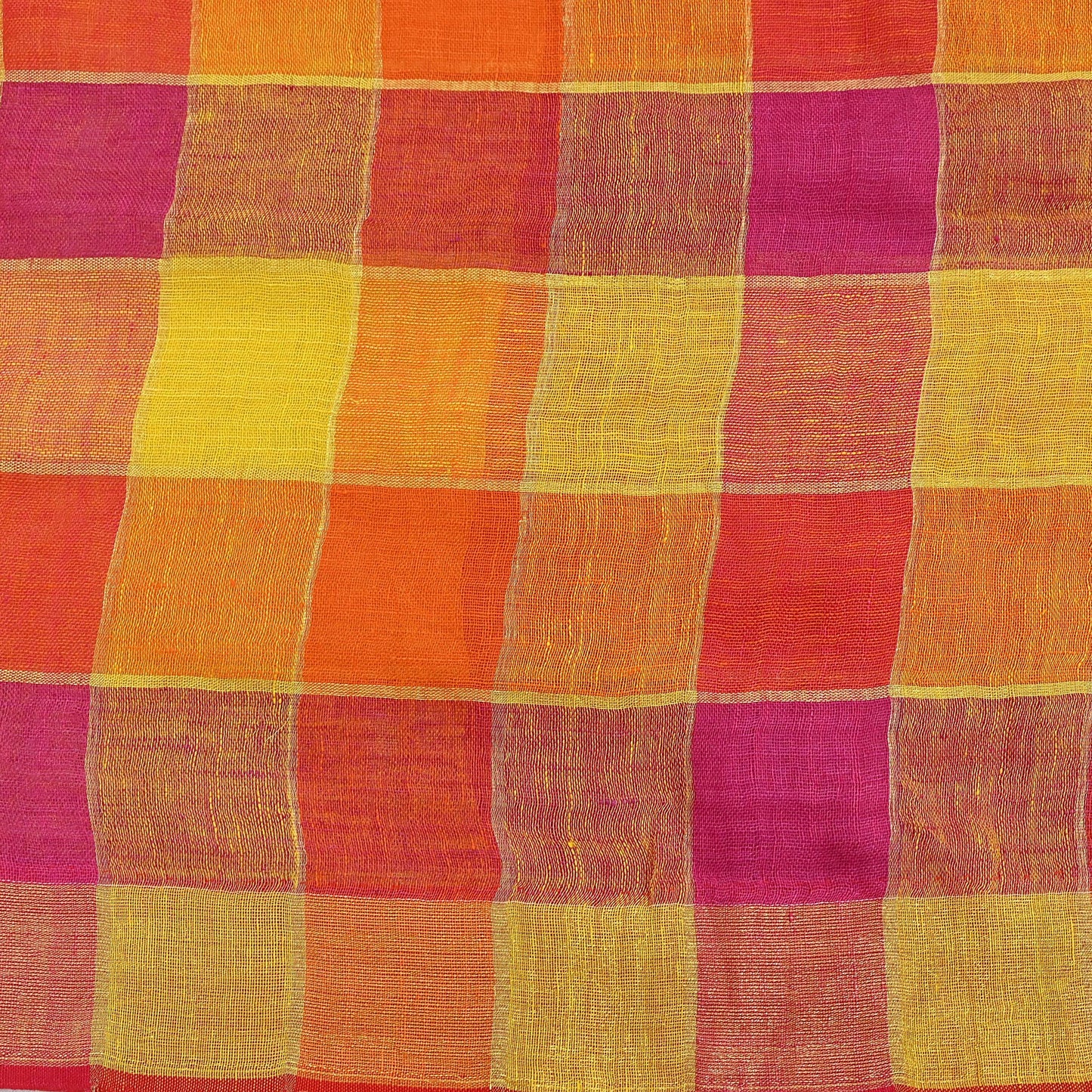 Indian Vintage Sari Multi Pure Cotton Hand Woven Sarees Craft Fabric 5yd Ethnic Floral Crafting Upcycle Quilting Dress Making