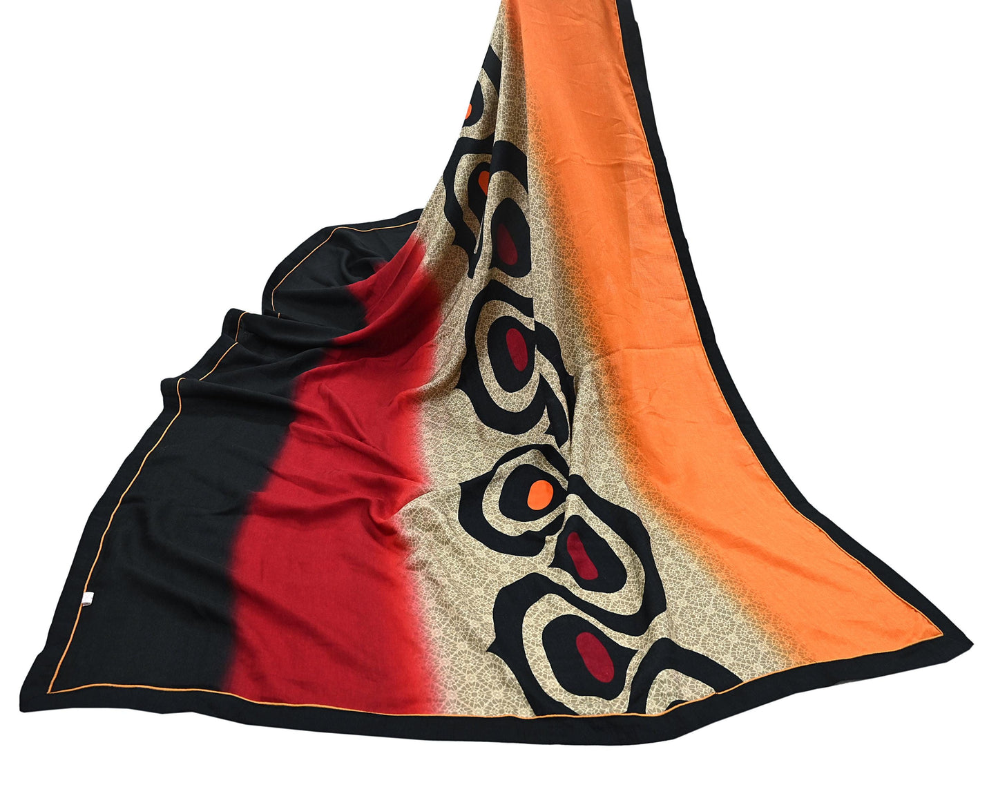 Indian Vintage Long Stole Woolen Scarf Dupatta Infinity Scarves Printed Sarong Wrap Craft Fabric Veil Woman Hijab Shawl Floral