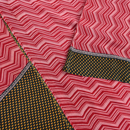 Indian Vintage Sari Maroon Pure Crepe Silk Block Printed Saree 5yard Sewing Quilting Floral Soft Craft Fabric Wrap