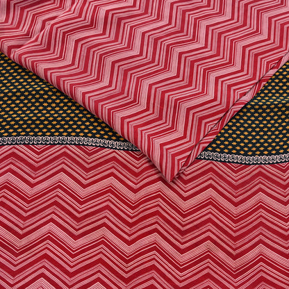 Indian Vintage Sari Maroon Pure Crepe Silk Block Printed Saree 5yard Sewing Quilting Floral Soft Craft Fabric Wrap