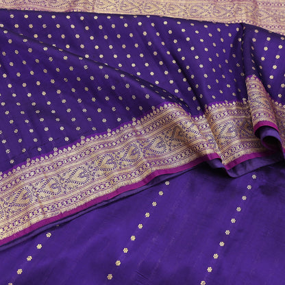 Indian Vintage Sari Pink & Purple Heavy Wedding Artificial Silk Woven Brocade Banarasi Sarees Ethnic Zari 5Yd Dress Making Bollywood Sari