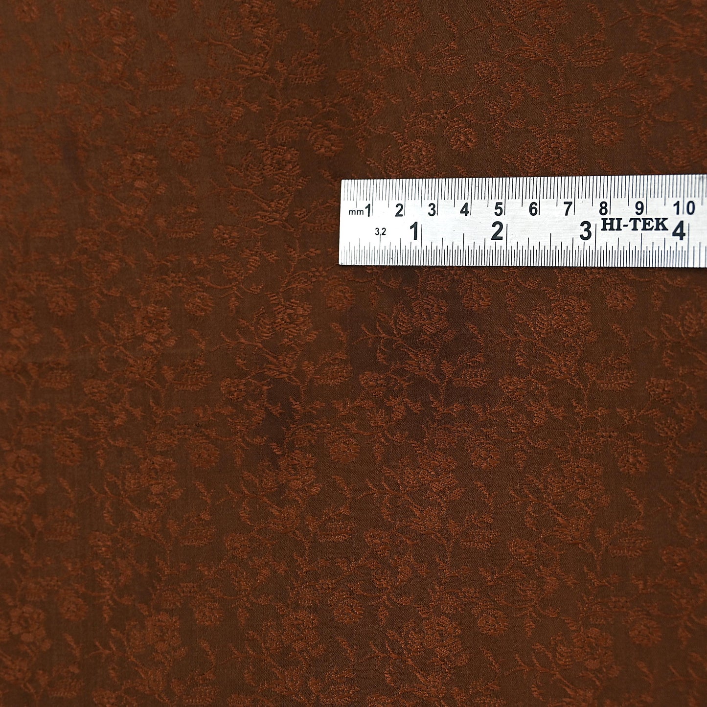 Vintage Brown Banarasi Silk Saree Pure Satin Silk Handwoven Tanchoi Fabric with Paisley Weave 5 Yard Dressmaking Craft Material