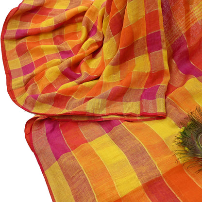 Indian Vintage Sari Multi Pure Cotton Hand Woven Sarees Craft Fabric 5yd Ethnic Floral Crafting Upcycle Quilting Dress Making