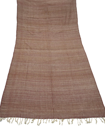 Indian Women Vintage Brown & beige Long Stole Pure Woolen Scarf Dupatta Scarves Sarong Wrap Veil Hijab Shawl Soft