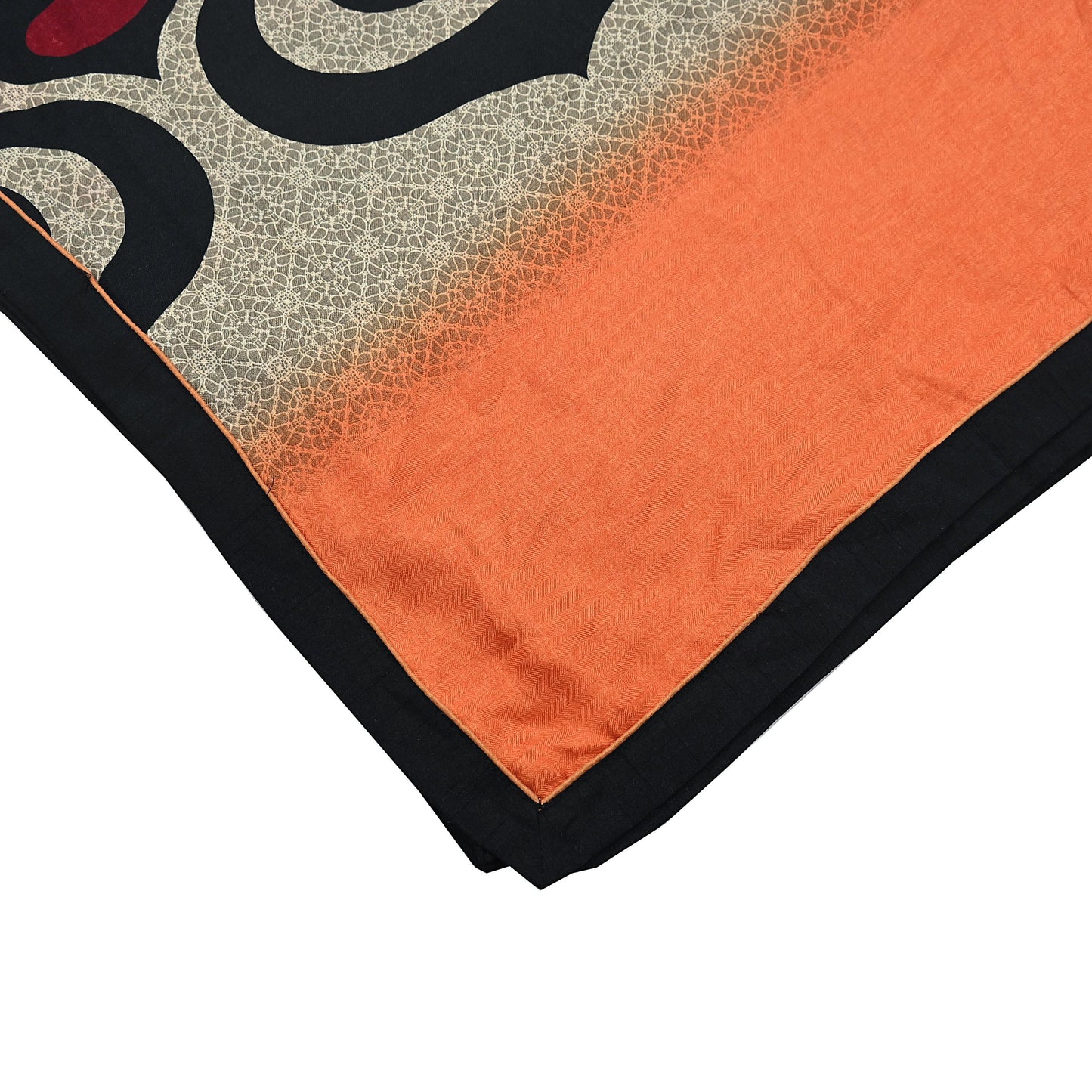 Indian Vintage Long Stole Woolen Scarf Dupatta Infinity Scarves Printed Sarong Wrap Craft Fabric Veil Woman Hijab Shawl Floral