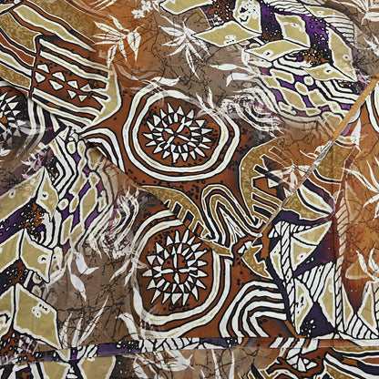 Indian Vintage Sari Pure Silk Printed Sarees 5yd Sewing Craft Fabric Dress Making Soft Quilting Crafting Upcycle Used Abstract