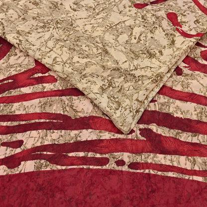 Indian Vintage Sari Pure Georgette Silk Printed Sarees 6Yd Craft Fabric Sewing Quilting Dress making Crafting Dress Designing