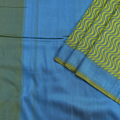Indian Vintage Heavy Green & Blue Kanjivaram Saree 100% Pure Silk Zari 5Yd Floral Crafting Dress making Crafting Quilting Bollywood Saree