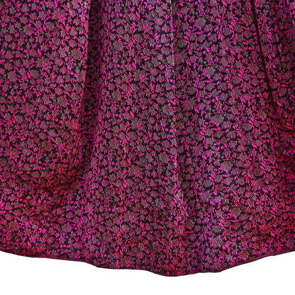 Black Pink Pure silk Heavy Handwoven Brocade Indian Bridal Outfit, 3pc Set Wedding Lehenga Choli Dupatta, Party Wear Reception Wear