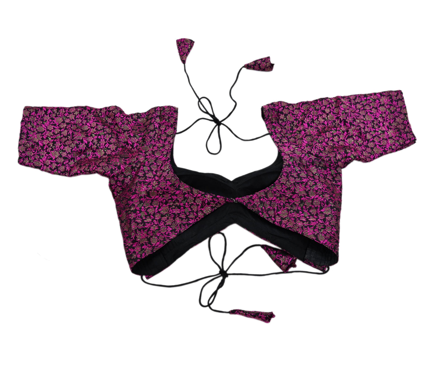 Black Pink Pure silk Heavy Handwoven Brocade Indian Bridal Outfit, 3pc Set Wedding Lehenga Choli Dupatta, Party Wear Reception Wear