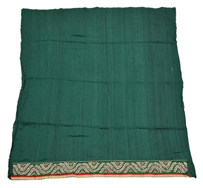 Indian Pre-Owned Sari Purple & Green pure georgette silk Hand Embroidered Designer Sabyasachi Lehenga Sarees Ethnic Wedding Sarees