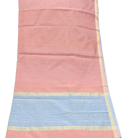 Indian Vintage Dupatta Long Stole Hand Woven Chanderi Scarves Veil Zari Soft Scarf Wrap Boho